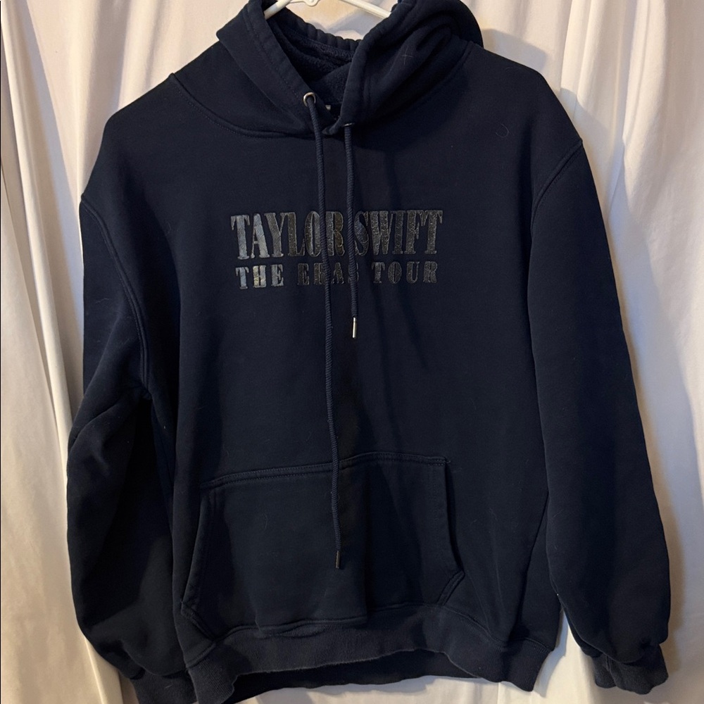Taylor Swift The Eras Tour Hoodie Medium Navy Blue
